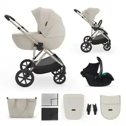 ANWB Kinderkraft Prime3 PRO 3-in-1 Kinderwagen Zand aanbieding