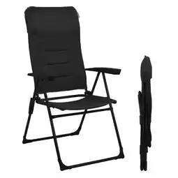 ANWB Trvlmore Campingstoel 7 standen Zwart aanbieding