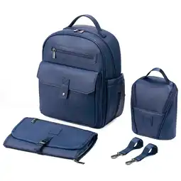 ANWB Brisby Luiertas Rugzak Koeltas Verschoonmat Blauw aanbieding