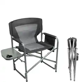 ANWB Trvlmore Campingstoel opvouwbaar 120kg vouwstoel Grijs aanbieding