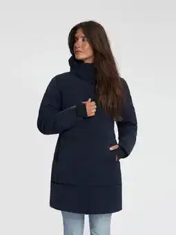 ANWB Travelin' Astrid Dames Puffer winterjas Waterdicht Blauw aanbieding