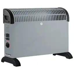 ANWB Auronic Convectorkachel 2000W Met ventilator Grijs aanbieding