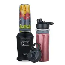 ANWB Moa Colors Blender 2 Bekers 800W Zwart aanbieding