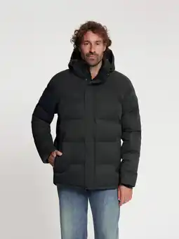 ANWB Travelin' Andreas Heren Puffer winterjas Waterdicht Zwart aanbieding