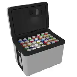 ANWB Auronic Elektrische koelbox 40L 12V/230V Grijs aanbieding