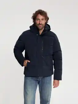ANWB Travelin' Amot Heren Puffer winterjas Waterdicht Blauw aanbieding