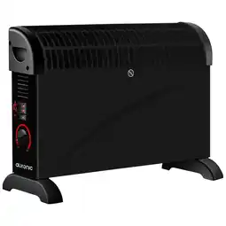 ANWB Auronic Convectorkachel 2000W Met ventilator Zwart aanbieding