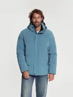 ANWB Travelin' Asberg Heren Puffer winterjas Waterdicht Blauw aanbieding