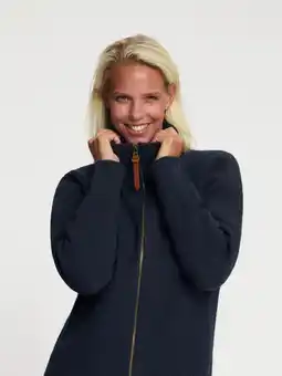 ANWB Mgo Nia Dames Halflang outdoorvest Blauw aanbieding