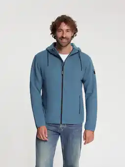 ANWB Travelin' Tyko Heren Outdoorvest Fleece Blauw aanbieding