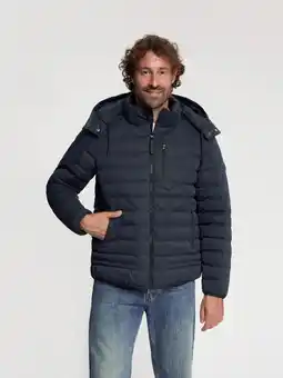 ANWB Travelin' Solveig Heren Puffer winterjas Waterdicht Blauw aanbieding