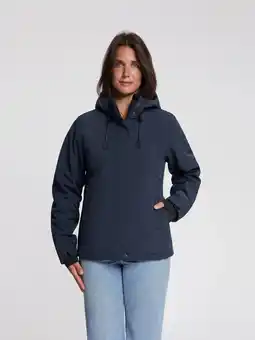ANWB Travelin' Nykke Dames Softshell Jas Waterdicht Blauw aanbieding
