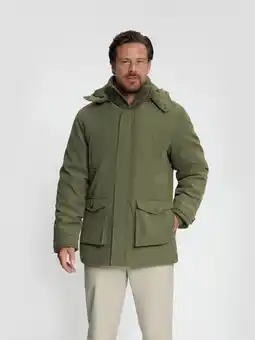 ANWB Mgo Sean Heren Winterjas Parka Groen aanbieding