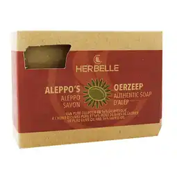 Holland & Barrett 2e product 50% korting | Herbelle Aleppo's Oerzeep met Olijf en Laurier - 180g aanbieding