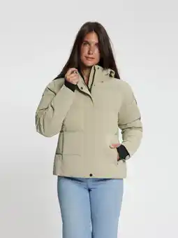 ANWB Travelin' Agnes Dames Puffer winterjas Waterdicht Bruin aanbieding