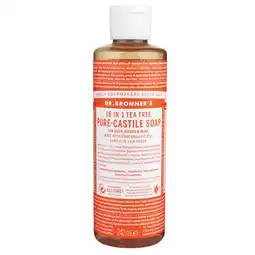 Holland & Barrett 2e product 50% korting | Dr. Bronner's Tea Tree Vloeibare Zeep - 240ml aanbieding