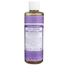 Holland & Barrett 2e product 50% korting | Dr. Bronner's Lavender Vloeibare Zeep - 240ml aanbieding