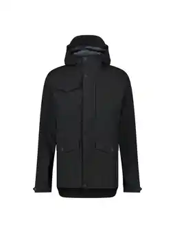 ANWB Agu Pocket Regenjas Heren Zwart aanbieding
