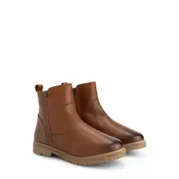 ANWB Travelin' Bronderslev Dames Enkellaarzen Wol gevoerd Bruin aanbieding