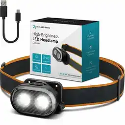 ANWB Inlustro LED Hoofdlamp IPX6 USB-C aanbieding