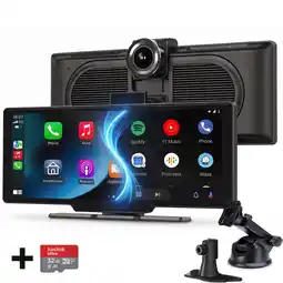 ANWB Optimera CarPlay Scherm 10,26 Inch 4K Dashcam SD Card aanbieding