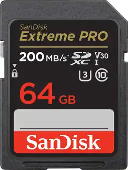 Coolblue SanDisk SDXC Extreme Pro 64GB 90MB/s aanbieding