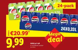 Lidl Pepsi of 7-Up aanbieding
