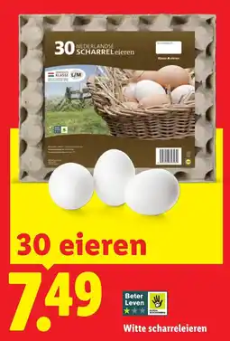 Lidl Witte scharreleieren aanbieding