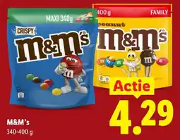 Lidl M&M's aanbieding