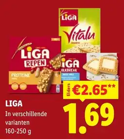 Lidl Liga repen aanbieding
