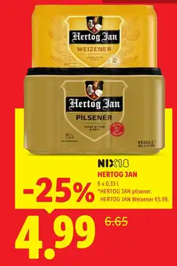 Lidl Hertog Jan aanbieding