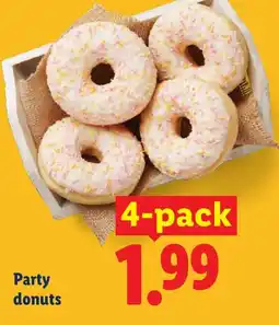 Lidl Party donuts aanbieding