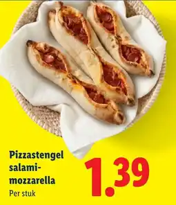 Lidl Pizzastengel salami-mozzarella aanbieding
