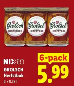 Lidl Grolsch Herfstbok aanbieding