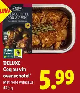 Lidl Deluxe Coq au vin ovenschotel aanbieding