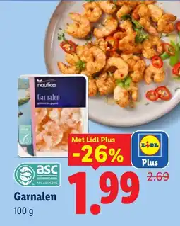 Lidl Nautica Garnalen aanbieding