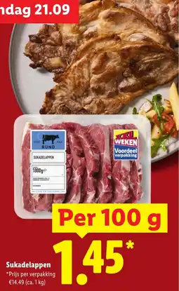 Lidl Sukadelappen aanbieding