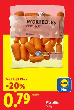 Lidl Worteltjes aanbieding