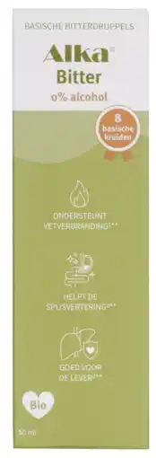 De Online Drogist Alka Bitter 0% Alcohol Druppels aanbieding