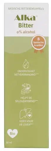 De Online Drogist Alka Bitter 0% Alcohol Druppels aanbieding