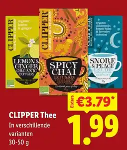 Lidl Clipper Thee aanbieding