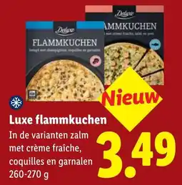 Lidl Deluxe flammkuchen aanbieding