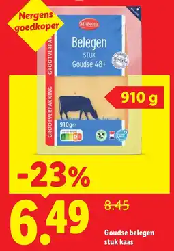 Lidl Milbona Goudse belegen stuk aanbieding