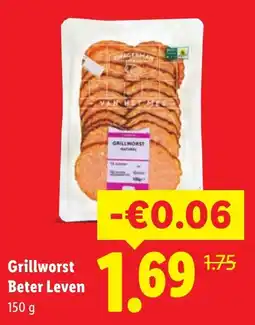Lidl Grillworst aanbieding