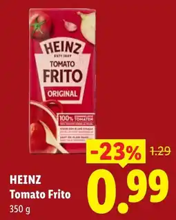 Lidl Heinz Tomato Frito aanbieding