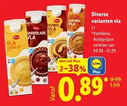 Lidl Milbona Vla aanbieding