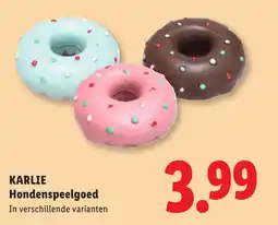 Lidl Karlie Hondenspeelgoed aanbieding