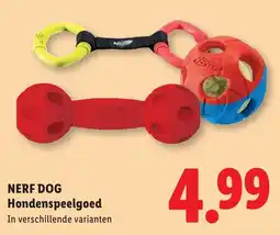 Lidl Nerf Dog Hondenspeelgoed aanbieding