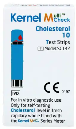De Online Drogist MultiCheck Cholesterol Strips aanbieding
