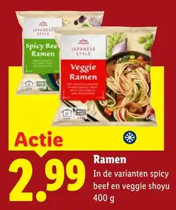 Lidl Vitalia Ramen aanbieding